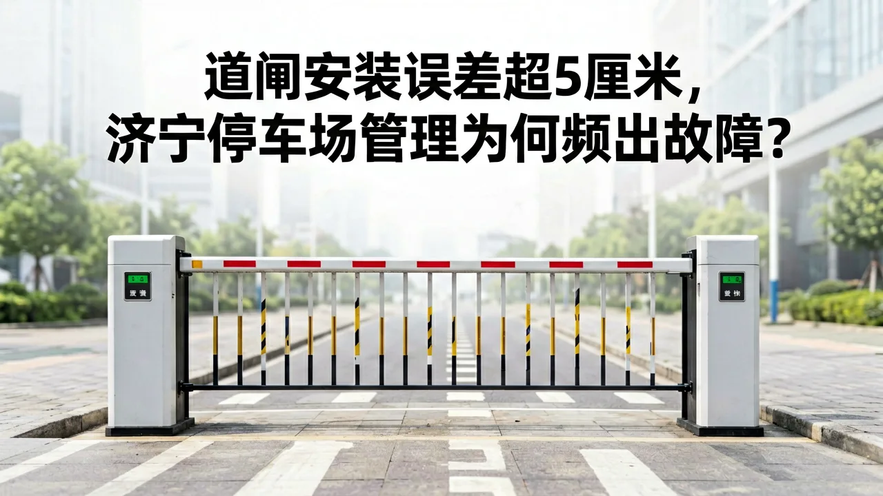 道闸安装误差超5厘米,济宁停车场管理为何频出故障?